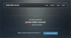 Desktop Screenshot of jason-racine.com